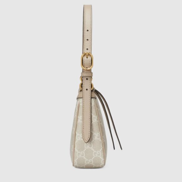 Gucci Ophidia small shoulder bag beige and white - Picture 4 of 6